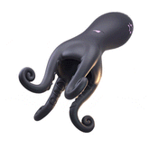 Vibrador de pene con 10 modos de vibración y tentáculos de barbo, pulpo, juguetes sexuales masculinos
